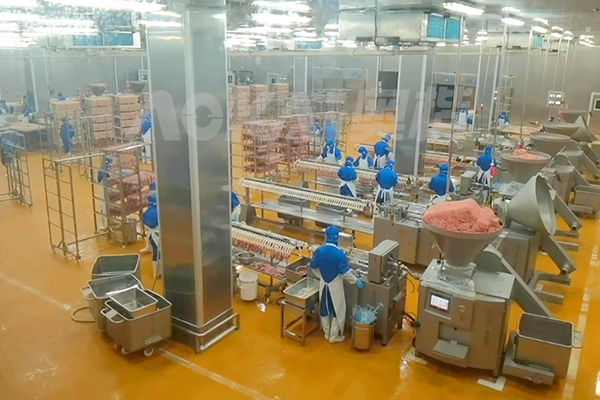 福建大型食品廠純肉腸加工項目